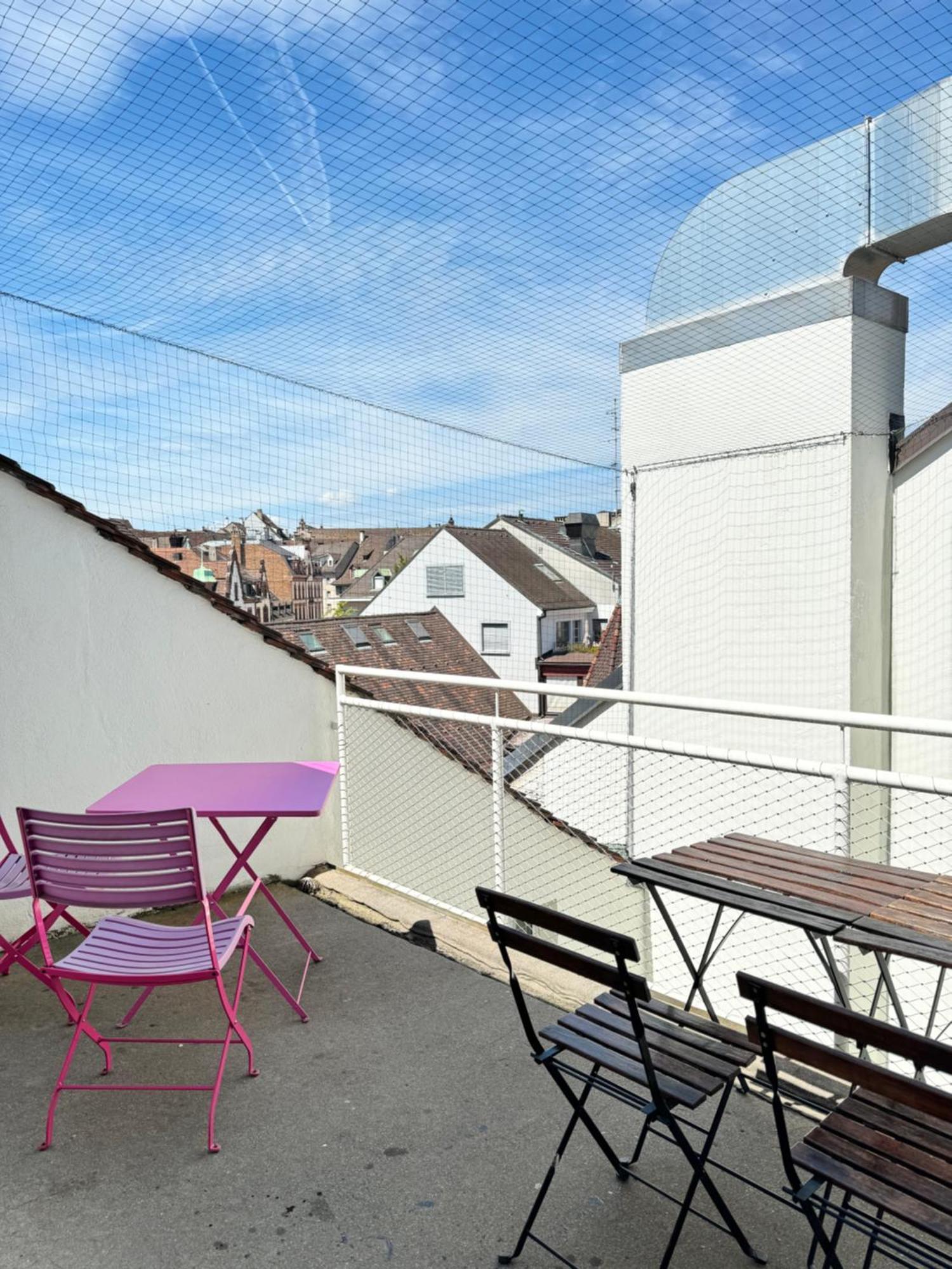 City Center Rooftop Studio With Oldtown View 巴塞尔 外观 照片